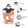 thumbnail image 2 of DouZhe 50L Rectangular Laundry Basket, Magical Cute Happy Ghosts Prints Waterproof Foldable Laundry Hamper with Aluminum Handles, 2 of 6
