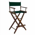 thumbnail image 2 of American Trails Extra-Wide Premium 30" Director's Chair Mission Oak Frame with Hunter Green Canvas, Bar Height, 2 of 4