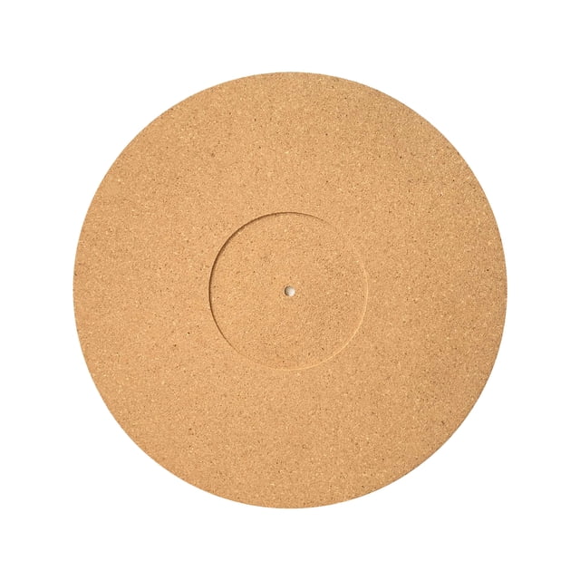 Labymos Tapis de Disque en Liège 12 Pouces Tapis de Lecteur de Vinyle Tapis de Disque Gramophone Tapis Absorbant les Chocs Réduit le Bruit Antistatique