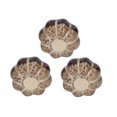 thumbnail image 2 of Cabinet Cup Pull, Drawer Pulls 3 Pcs Easy To Install Classical Pumpkin Design With Screw For Cupboards Silver,Gold, 2 of 8