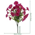 thumbnail image 2 of Tyidzon 6PC Outdoor Artificial Flowers Realistic And Morning For Outdoor Decor And Arrangements, 2 of 5