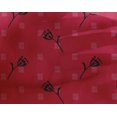 thumbnail image 4 of oneOone Georgette Viscose Fabric Line & Floral Block Printed Fabric 1 Yard 42 Inch Wide, 4 of 4