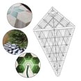 thumbnail image 4 of Creative Quilting Tem Ruler Patchwork 60 90 105 Degree DIY for Supplies Cushions , M M, 4 of 8