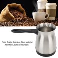 thumbnail image 3 of Turkish Coffee Maker, Kettle Coffee Machine Ergonomic Anti Scald Handle Non Slip Base Multifunctional US Plug 110V  for Hotel, 3 of 8