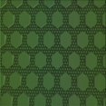thumbnail image 1 of Ahgly Company Machine Washable Indoor Square Transitional Dark Forest Green Area Rugs, 7' Square, 1 of 7