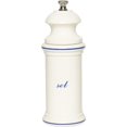thumbnail image 1 of Fletchers' Mill Provencal Collection Mill Salt Grinder, 6 inch, white with blue sel, 1 of 3