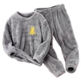 thumbnail image 1 of Boys Winter Outfits Set Long Sleeve Cartoon Print Tops and Pants for Kids 2PCS Clothes Set, 1 of 4