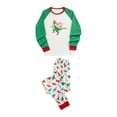 thumbnail image 1 of Honganda Christmas Family Pajamas Set, Dinosaur Print Tops+Trousers/Romper, 1 of 8