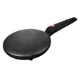 thumbnail image 3 of Luzkey Electric Crepe Machine Breakfast Maker,Cooking,Compact Household Nonstick Pancake Maker Crepe Pan for Blintzes Tortillas Eggs , black, 3 of 8