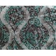 thumbnail image 5 of oneOone Georgette Viscose Turquoise Blue Fabric Block Craft Projects Decor Fabric Printed By The Yard 42 Inch Wide, 5 of 5
