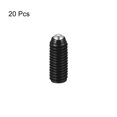 thumbnail image 3 of Unique Bargains Ball Point Set Screws, M5 x 16mm High Carbon Steel Metric Spring Hex Socket Grub Screw 20 Pack, 3 of 7