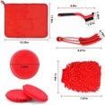 thumbnail image 3 of TIMIFIS Car Accessories Car Accessories Interior Car Brush Tire Cleaning Brush Car Interior Brush Electric Drill Brush Car Wash Tool Brush 19-piece Set Car EssentialsFall, 3 of 7
