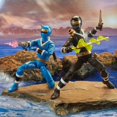 thumbnail image 4 of Power Rangers Collection Éclair Lot de 5 Aliens Rangers d'Aquitar Figurine d'Action de Collection Haut de Gamme de 6 Pouces avec Accessoires, Enfants de 4 Ans et Plus, 4 of 7