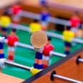 thumbnail image 2 of 4pcs Miniature Cork Ball Football Table Foosballs Wood Foosball Table Ball Wooden Foosball, 2 of 9