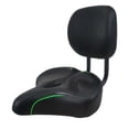 thumbnail image 2 of Bike Seat with Backrest Wide Seats Exercise Bike Seat Cushion Saddle Green, 2 of 10