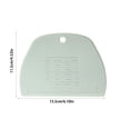 thumbnail image 3 of Birdeem Scraper Cutting Knife Sausage Cake Buns Pancakes Cold Cream Scraper Plastic Scraper Blade Knife Multi-Purpose Baking Tool with Measuring Marks, 3 of 6