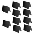 thumbnail image 4 of OULII 10Pcs Chalkboard Signs Tabletop Black PVC Message Board for Birthday, 4 of 8