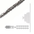 thumbnail image 4 of Flute Repair Kit, Saving Time Practical Stainless Steel Flute Repair Part With Accessories Of Rollers Reed For Flute Repair, 4 of 8