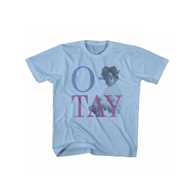 Buckwheat T-Shirt pour Tout-Petit Bleu Pâle Mo Otay