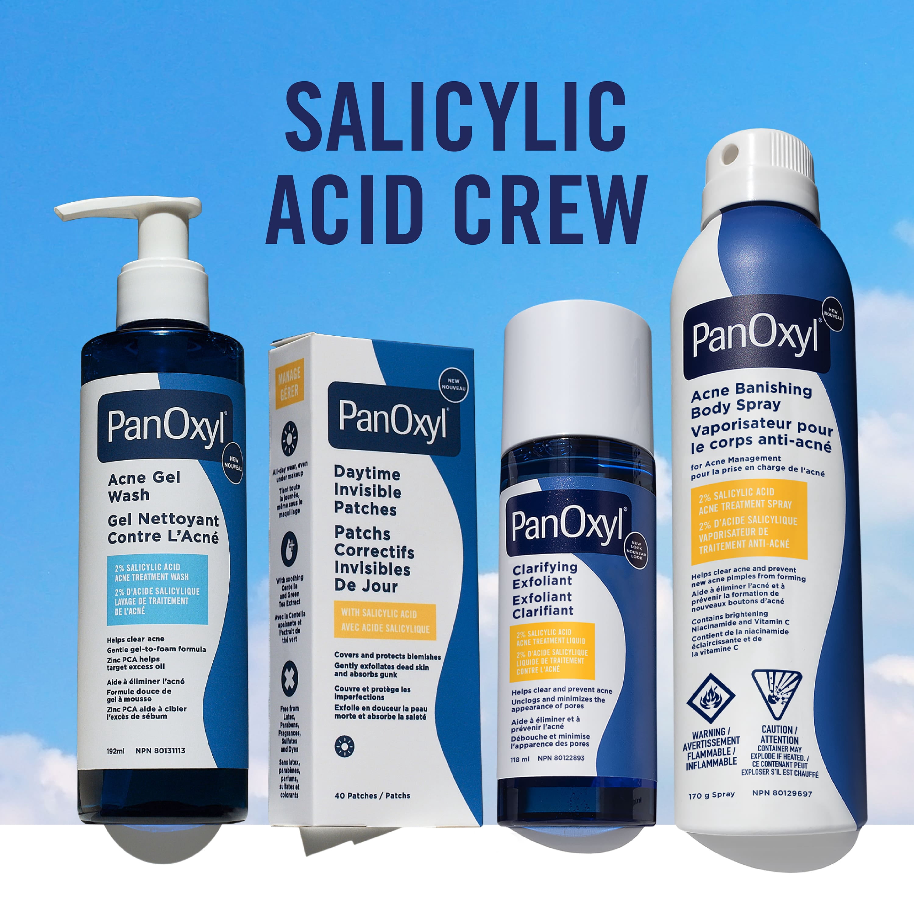PanOxyl Patchs Correctifs Invisibles de Jour, Protection des Imperfections, Sans Latex