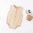 thumbnail image 3 of Birdeem 3-24 Months Jumpsuit Summer Gauze Thin Sleeveless Newborn Clothes Rompers, 3 of 12