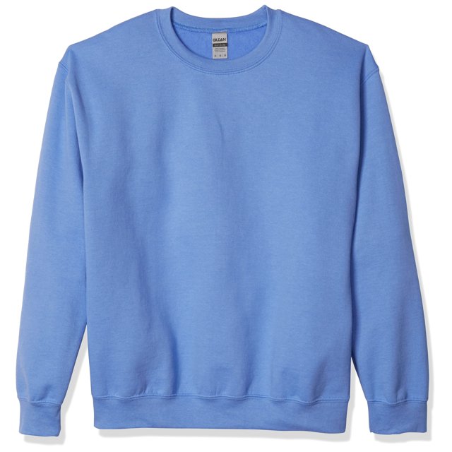 Gildan Men's Heavy Blend Crewneck Sweatshirt - Large - Indigo Blue