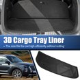 thumbnail image 2 of Unique Bargains Cargo Trunk Tray Cargo Liner Rear Cargo Trunk Floor Mat Non Slip Waterproof Protector for Hyundai Palisade 2020-2022, 2 of 2