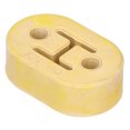 thumbnail image 3 of Rubber Insulator Mount 2-Hole Muffler Hanger Polyurethane Shakeproof Universal Automobile Exhaust Pipe FittingsYellow, 3 of 8