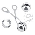 thumbnail image 4 of Meatballs Maker  Stainless Steel Meatballs Clip Stainless Steel NOn  Meatballs Rice Balls Clip Maker Kitchen Tool, 4 of 8
