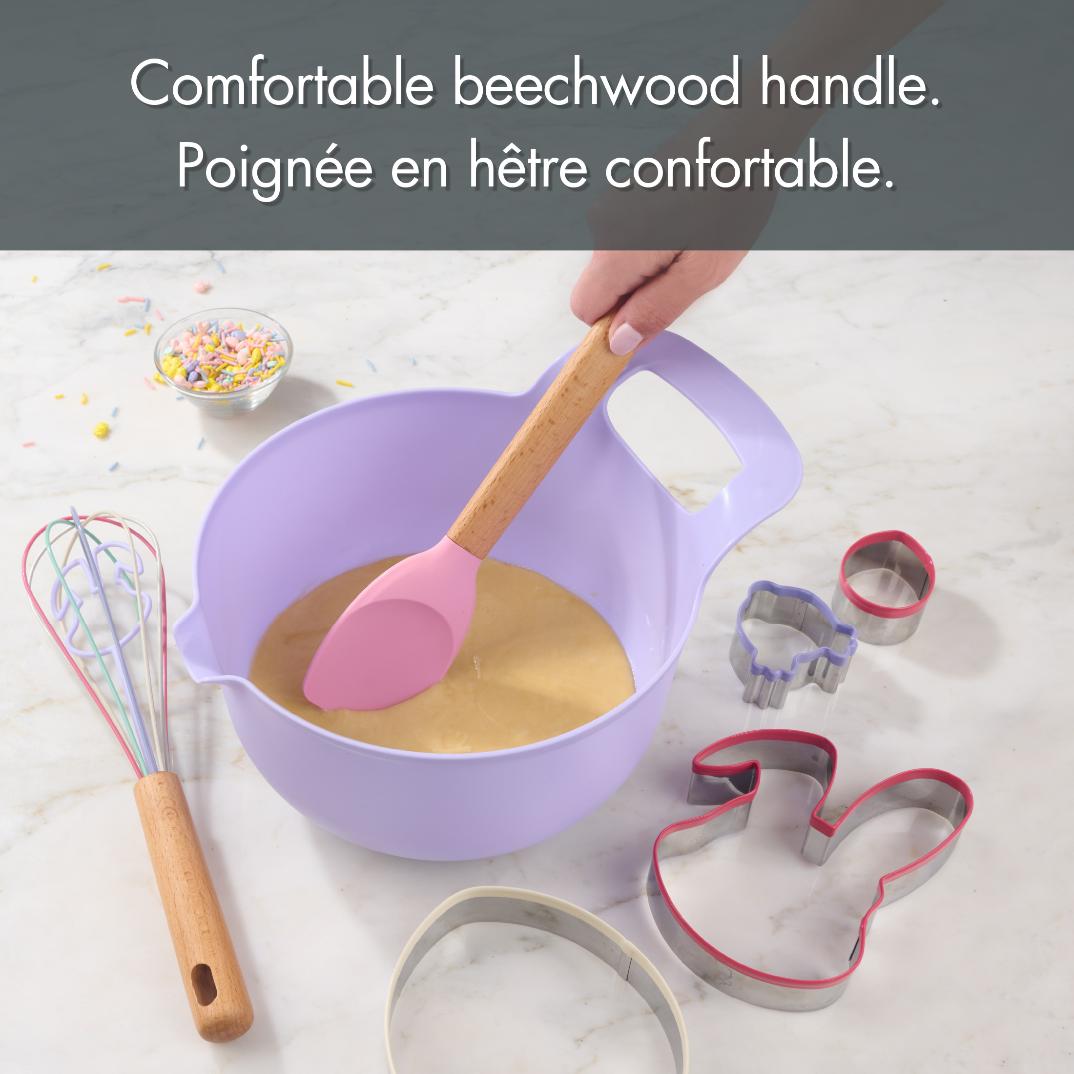 SILICONE SPOONULA - FRENCH