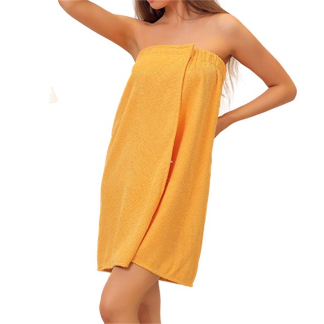 Microfiber Soft Bath Towel Quick Dry Anti-Slip Towel Super Absorbent(Beige)
