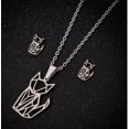 thumbnail image 3 of Womens Fashion Pendant Earring Set Color Clavicle Necklace Exquisite Earrings, 3 of 5