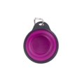 thumbnail image 3 of Dexas International Plat pour Animaux PW2004322405 une Tasse de Voyage Pliable; Fuchsia, 3 of 3