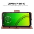 thumbnail image 3 of Mobile Phone Cover for Motorola Moto G7 Power Mobile Phone Cover, Motorola Moto G7 Power Cover Leather Mobile Phone Case for Motorola Moto G7 Power, Flip-Up Case, Pink, 3 of 7