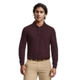 thumbnail image 1 of Polo de Golf Homme Manches Longues Ben Hogan Performance Imprimé Rayures Fines, 1 of 6