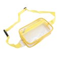 thumbnail image 1 of Waterproof PVC Clear Sling Bag, Transparent Large Capacity Adjustable Strap Chest Waist Pack For Sports Travel, 1 of 8