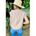 thumbnail image 3 of a.Jesdani Essential Oatmeal Casual Top - Style Meets Comfort, Every Day, 3 of 8