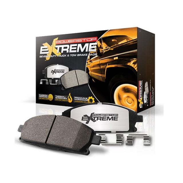 Power Stop Brake Pad Z36-1540A Z36 Extreme; FMSI Number D1540A; Carbon Fiber Ceramic; Set Of 4