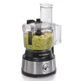 thumbnail image 1 of Robot culinaire Hamilton Beach avec racleur de bol, 10 tasses, 450 W, noir (70730C), 1 of 6
