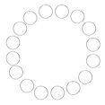 thumbnail image 4 of 100 Pcs Anneau de Connexion pour Lustre pour Usage DIY Acier Inoxydable Gris Clair, 4 of 9