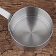 thumbnail image 3 of Stainless Steel Small Sauce Soup Pan Cooking Pot Melting Pot 50ml Cookware, 3 of 8
