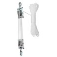 thumbnail image 2 of Abbracc Rope Pulley Hoist for Heavy Lifting Block and Tackle Pulley System 15 m Rope, 2 of 9