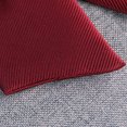 thumbnail image 4 of Miangastore Men Microfiber Pre-tied Business Bow Tie Set (Wine), 4 of 8