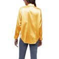 thumbnail image 2 of Innerwin Tops Lapel Neck Women Shirts Work Button Down Single Breasted Blouse Ginger M, 2 of 3