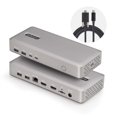 thumbnail image 1 of StarTech.com USB-C Docking Station 10-in-1, USB4, Up to 100W Charging for Laptop, 40Gbps Data Transfer, 2.5Gb Ethernet, Single 8K, Dual 4K Display, 6X USB Not MacOS Compatible, 1 of 9