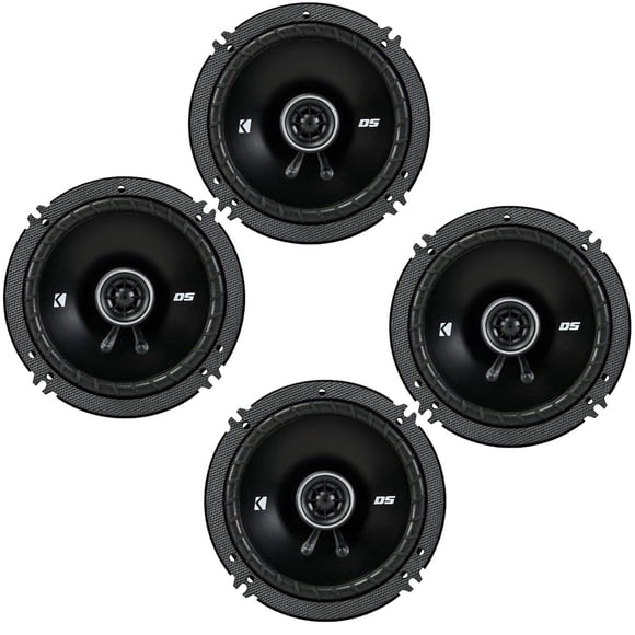 KICKER DSC650 Haut-Parleurs Coaxials 6.5 Pouces (160-165mm), Ensemble 4-Ohm