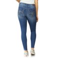 thumbnail image 3 of WallFlower Women's Ultra Skinny Mid-Rise Insta Soft Juniors Jeans (Standard and Plus), 3 of 9