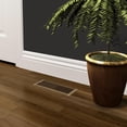 thumbnail image 3 of Imperial 3" x 10" Chocolate Steel Floor Register, Louvered, 1-pk, 3 of 7