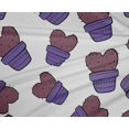 thumbnail image 5 of oneOone Polyester Lycra Purple Fabric Cactus Sewing Material Print Fabric By The Yard 56 Inch Wide, 5 of 5