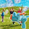thumbnail image 2 of New Flagship Bubble Machine Children's Handheld Electric Light Blowing Bubble Machine Indispensable For Outdoor Play!（50ml）, 2 of 7